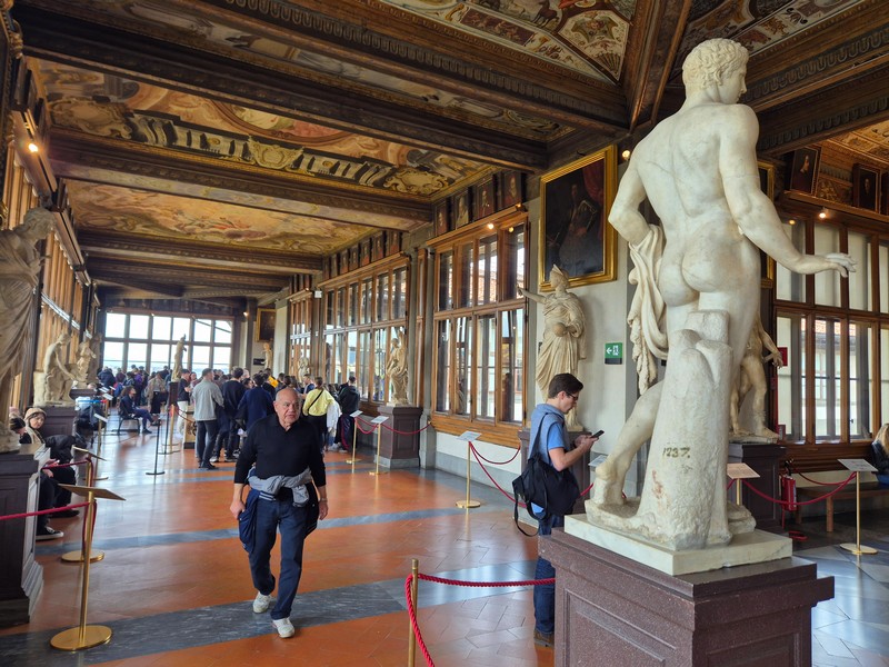 Ticket coupe file Galerie des Offices Florence (Uffizi Gallery)