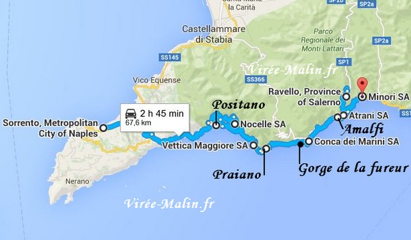 googlemap-visiter-cote-amalfitaine-italie