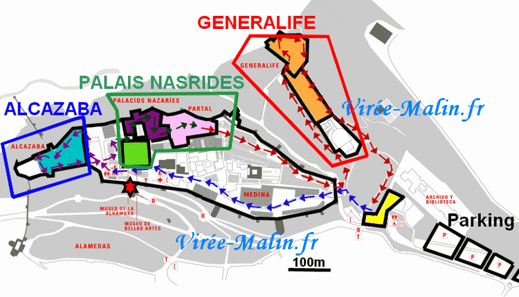 Alhambra-plan-palais-nasride