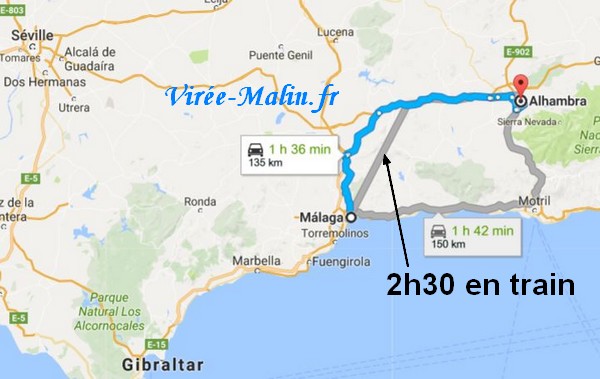 rejoindre-alhambra-grenade-depuis-malaga