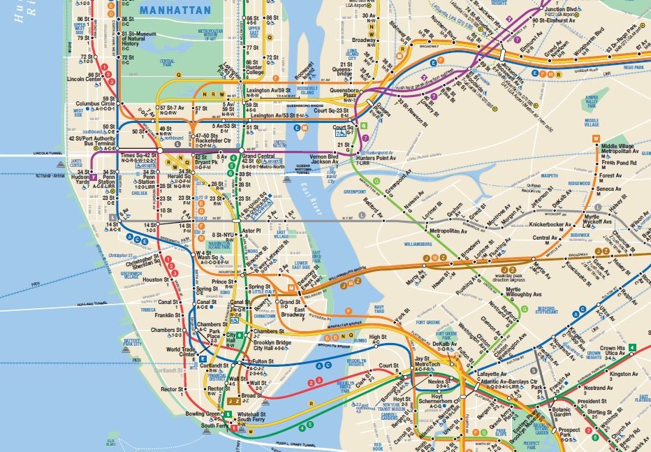 carte-ligne-metro-new-york
