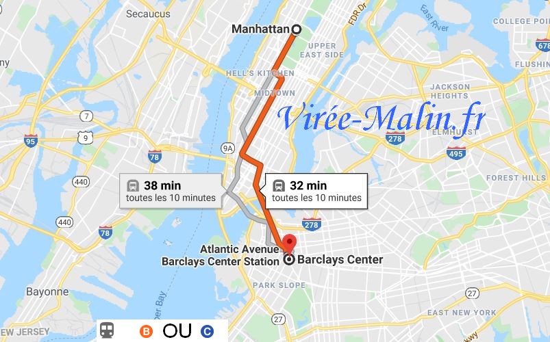 rejoindre-stade-barclays-center-depuis-manhattan
