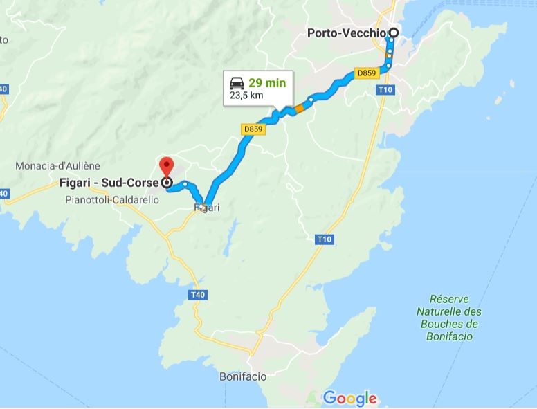 comment-rejoindre-porto-vecchio-depuis-aeroport-figari