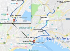 Rejoindre le centre-ville de Naples depuis l’aéroport