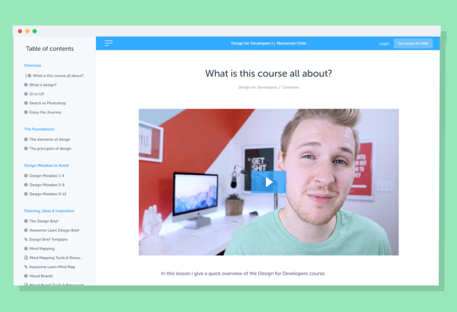 interface-élèves-podia