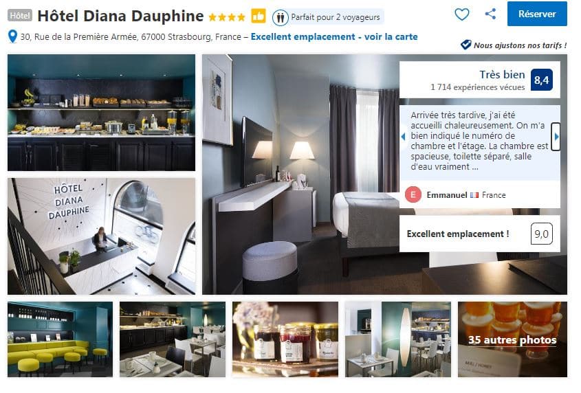 hotel-diana-dauphine-bourse-strasbourg