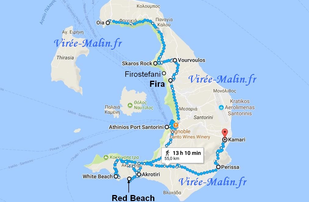 visiter-santorin-googlemap