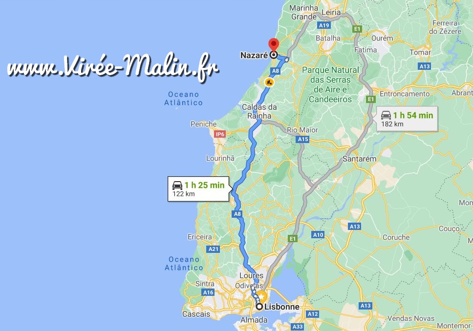 comment-rejoindre-nazare-depuis-lisbonne
