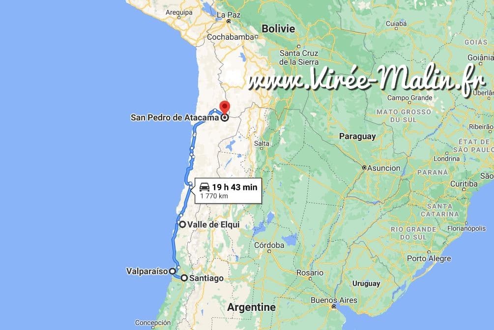 itineraire-incontournables-chili-googlemap