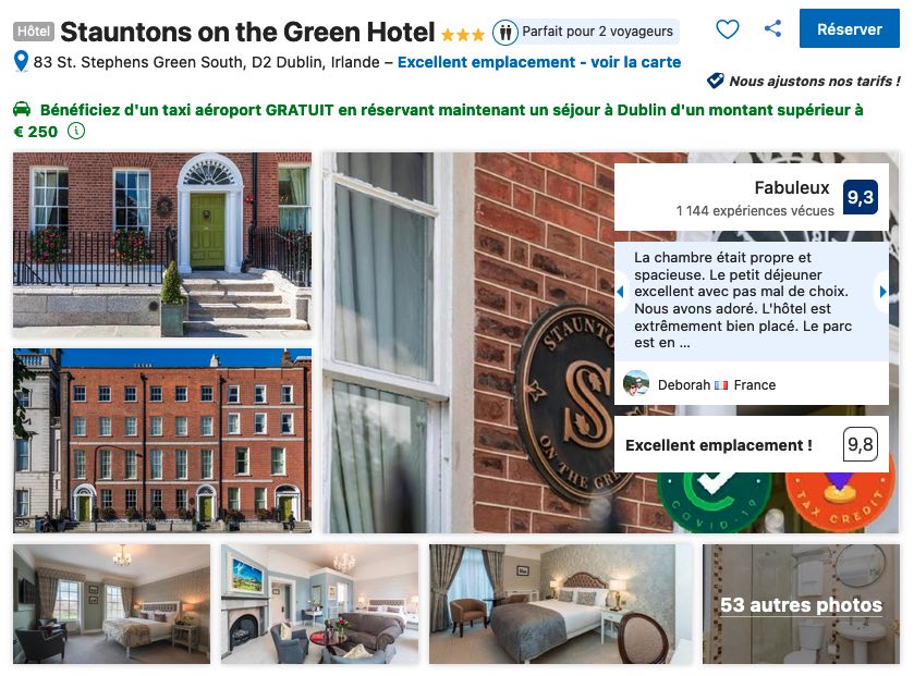 dublin-hotel-de-charme-quartier-stephens-green-proche-grafton-street