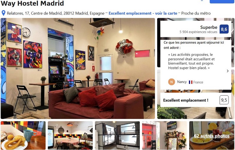 hotel-pas-cher-Madrid-entre-ami