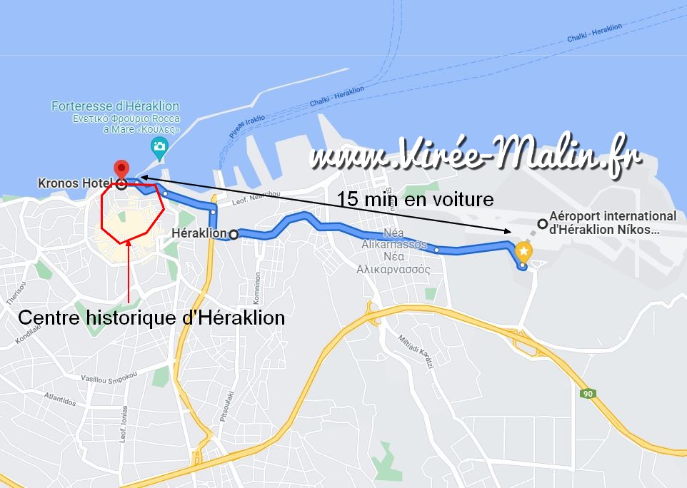 rejoindre-hotel-depuis-aeroport-heraklion
