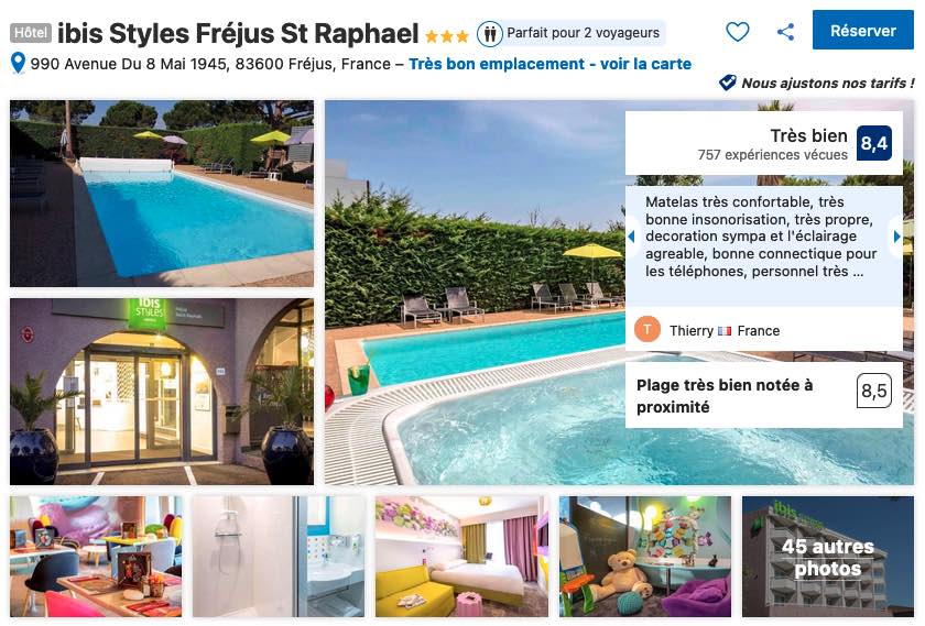 hotel-frejus-avec-piscine-confortable