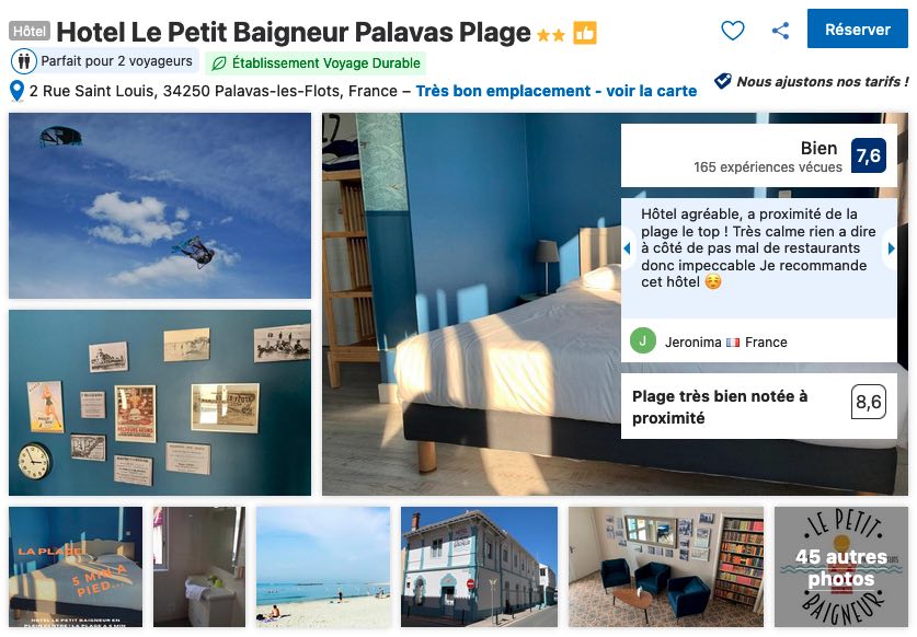 palavas-les-flots-hotel-authentique-propre-confortable