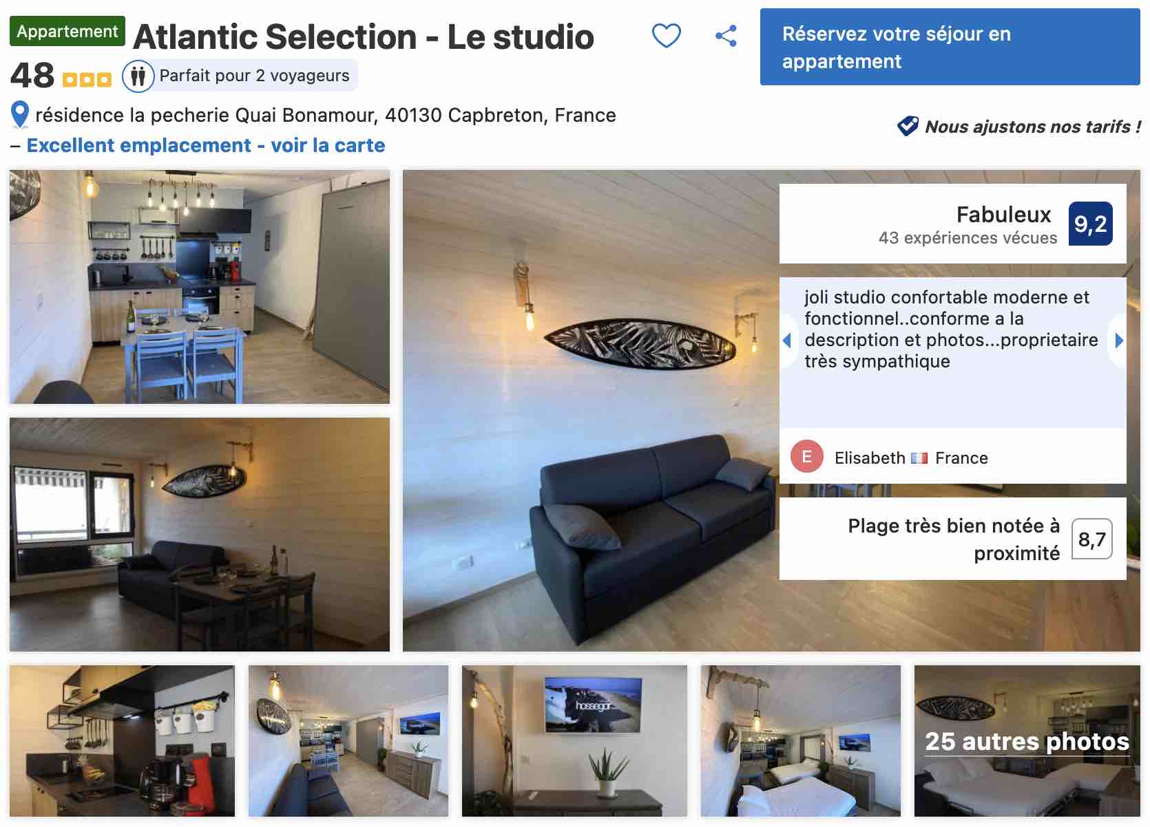 hotel-capbreton-propre-et-bon-emplacement