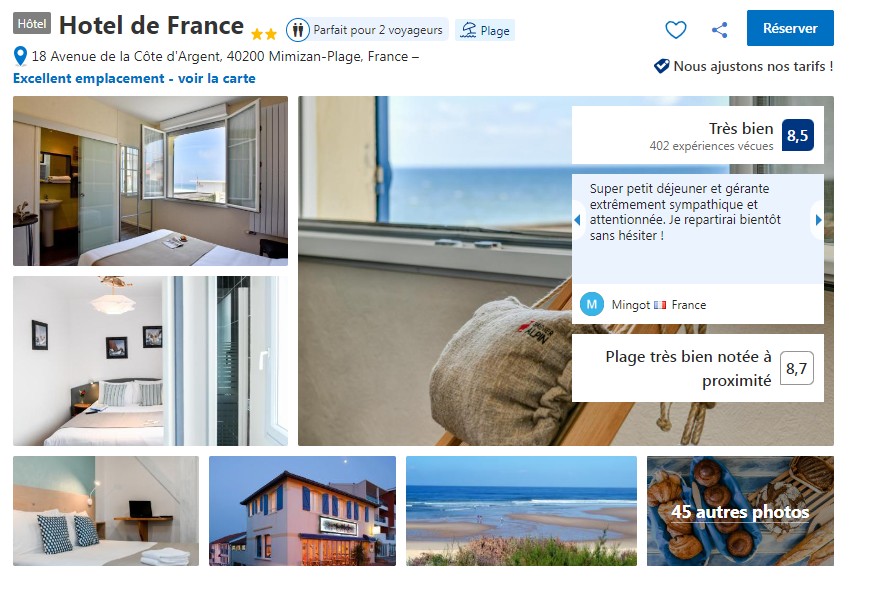 hotel-mimizan-plage-centre-remember