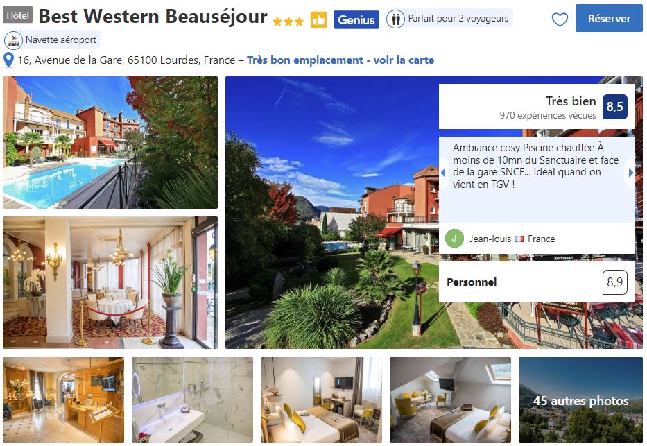 logement-proche-gare-Lourdes-avec-piscine