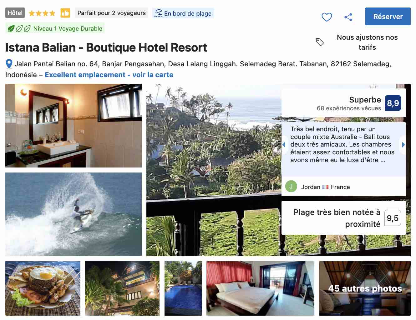 hotel-restaurant-balian-beach-avec-climatisation