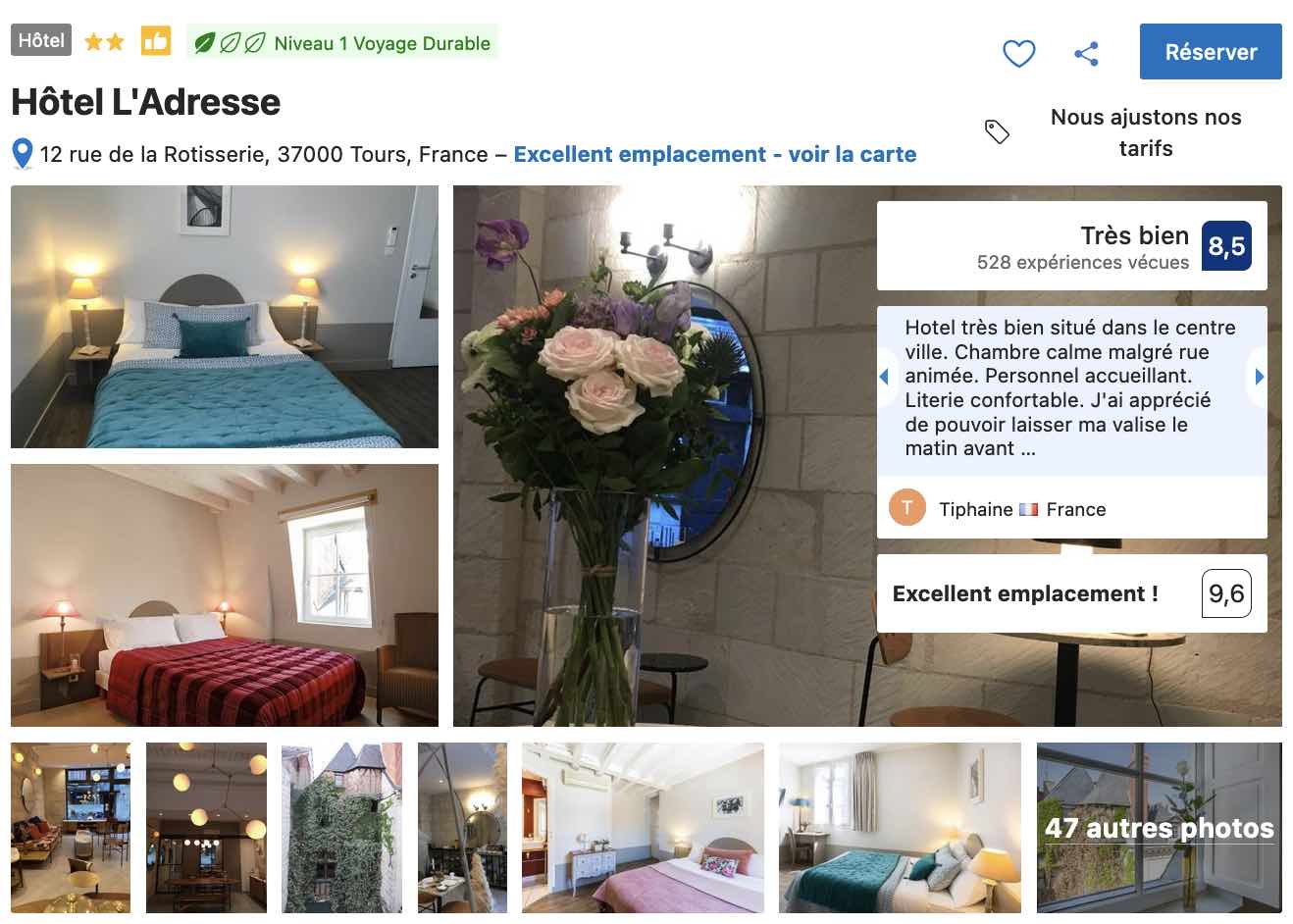 hotel-tours-emplacement-ideal-literie-confortable