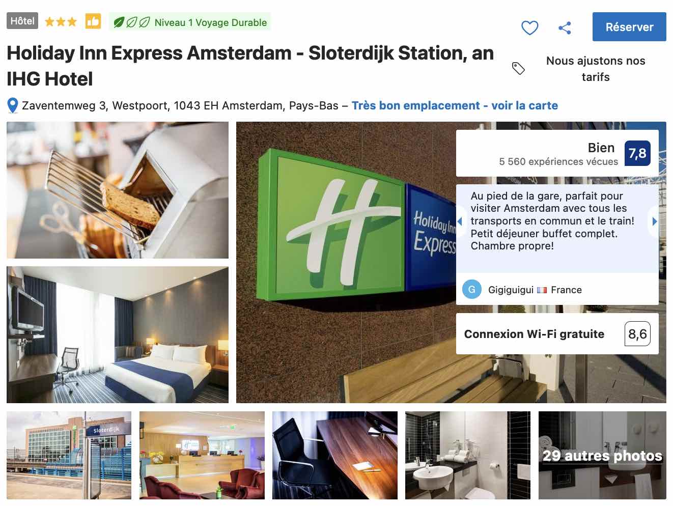 logement-pas-cher-amsterdam-proche-gare-avec-parking