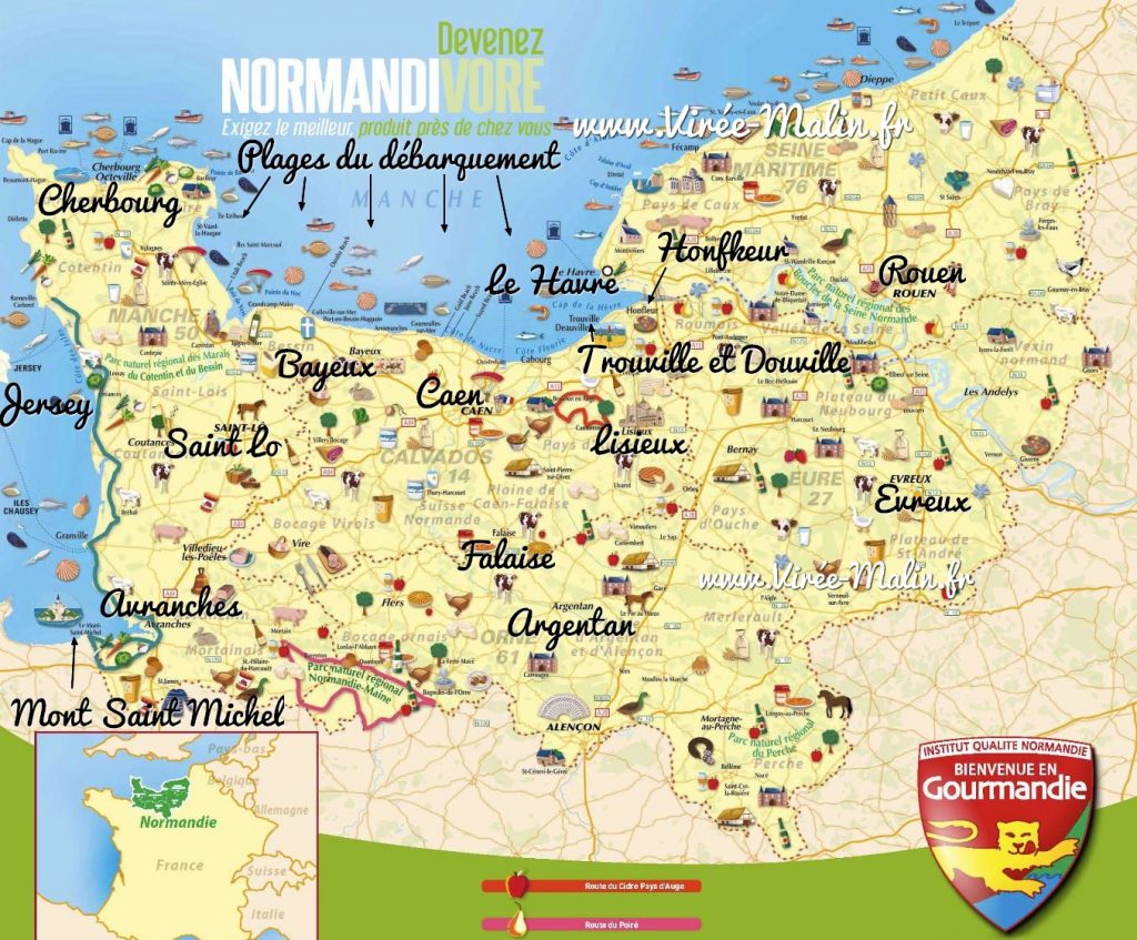 Carte-Normandie
