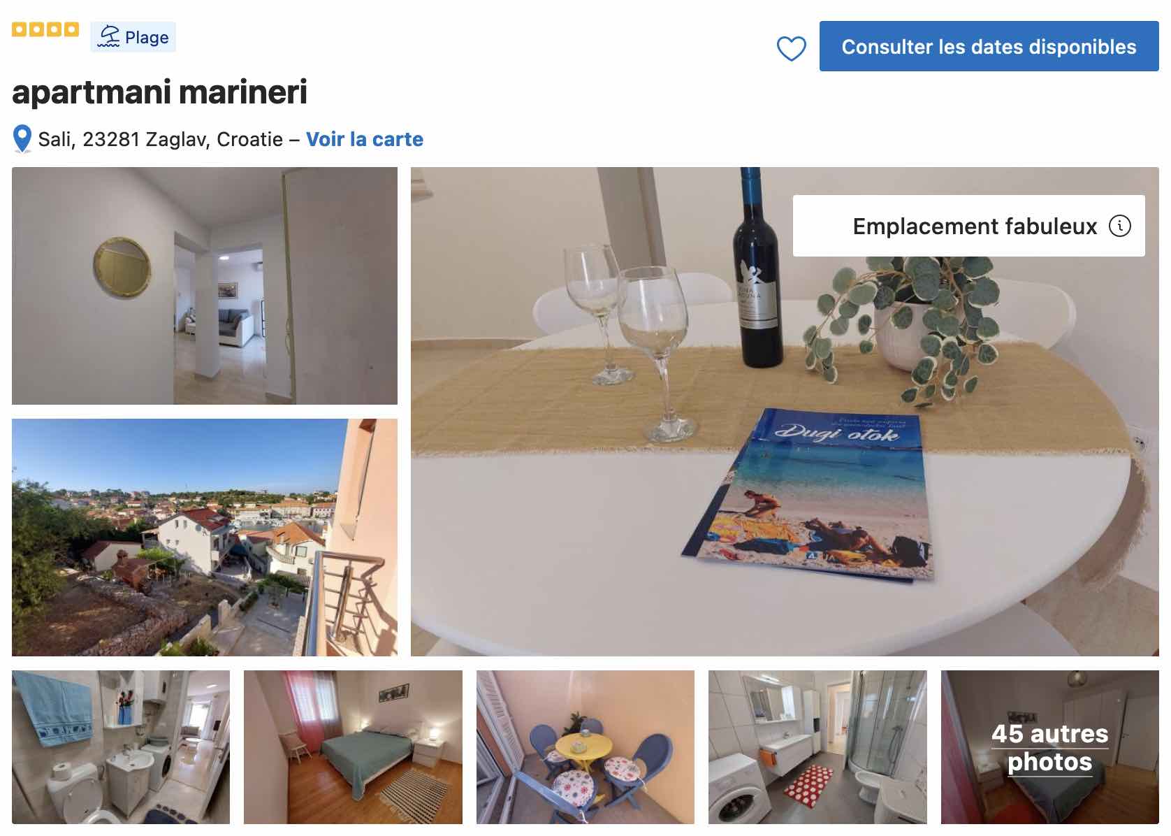 logement-bon-emplacement-pour-excursion-ile-dugi-otok-depuis-zadar