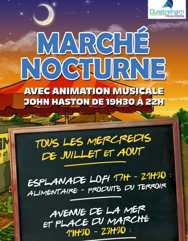 marché-nocturne-Ouistreham