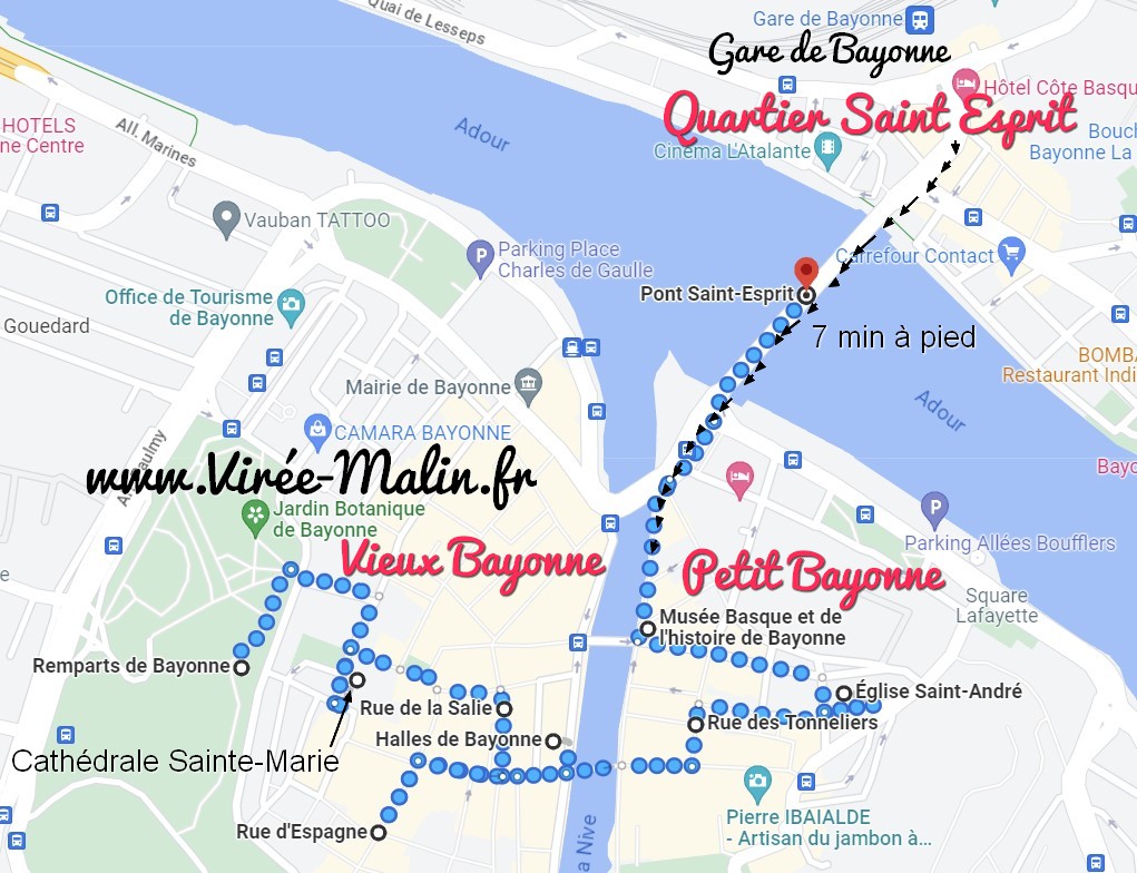 carte-que-visiter-Bayonne