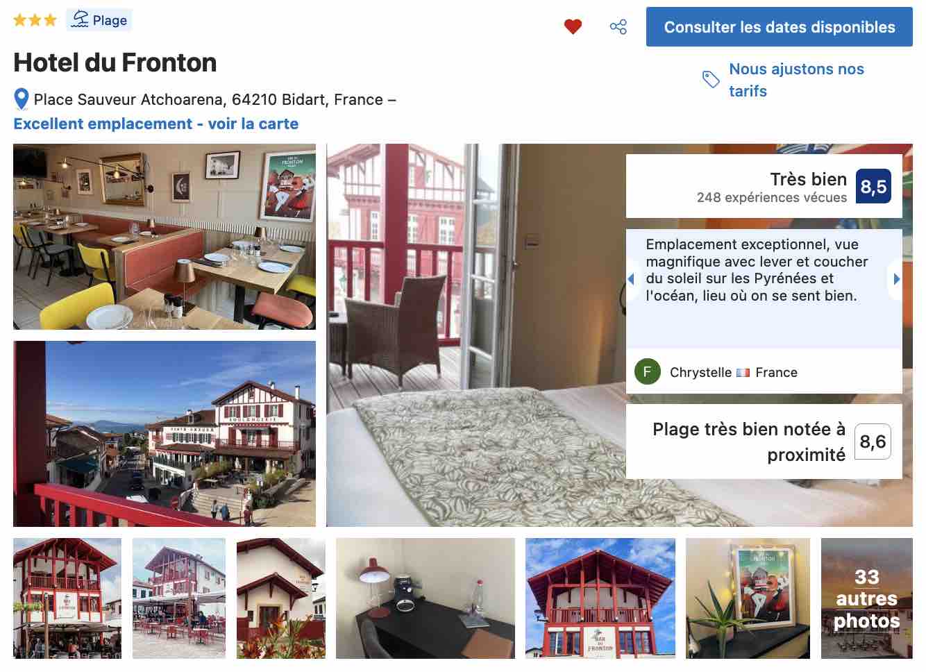 hotel-bidart-chaleureux-proche-plage