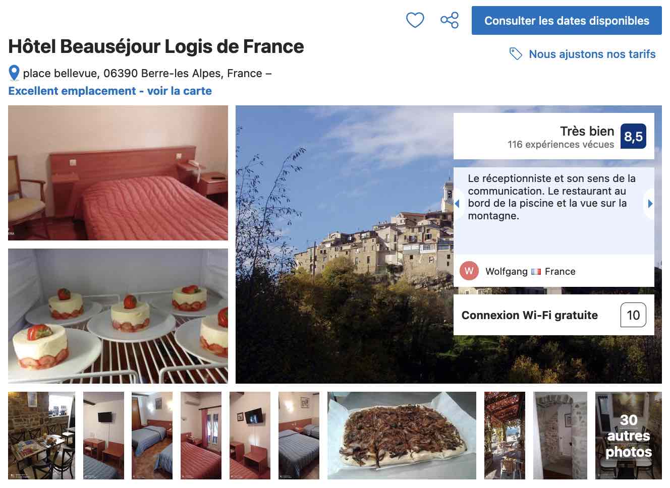 hotel-coaraze-avec-piscine-et-restaurant