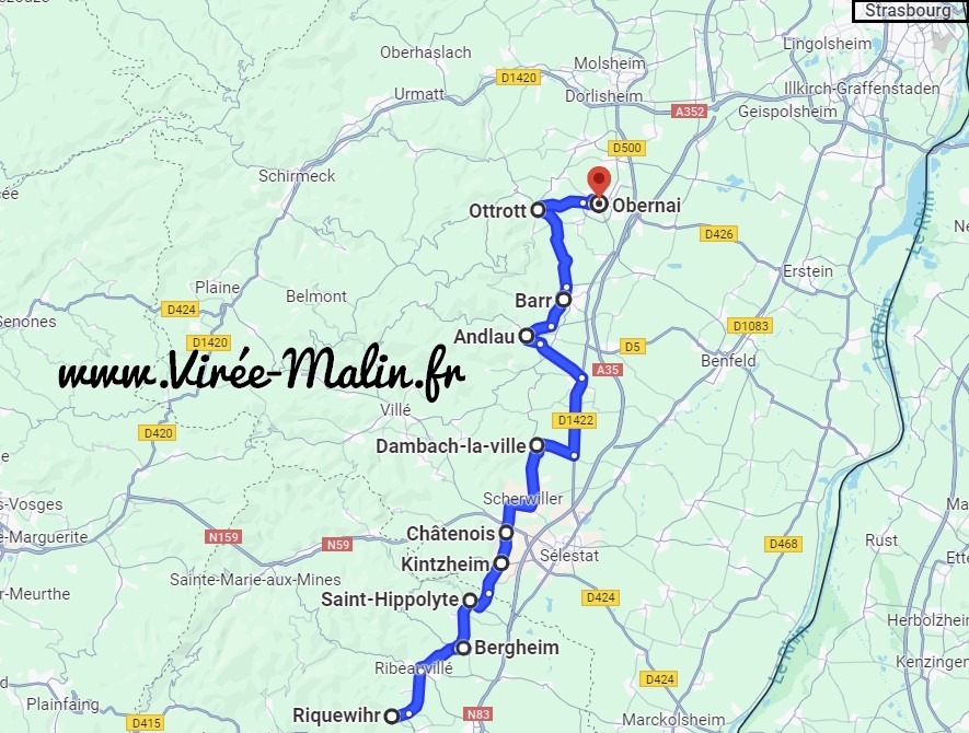 route-vin-alsace-Nord-Riquewihr