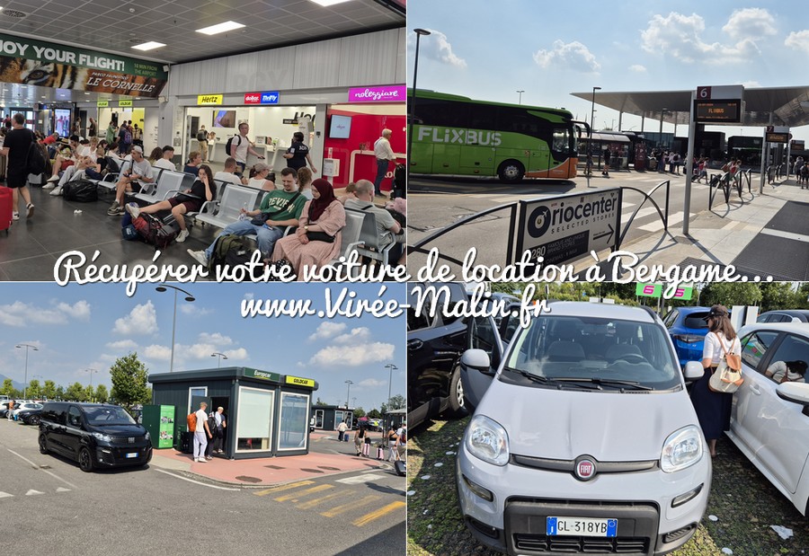 Ou-recuperer-voiture-location-Bergame-Milan