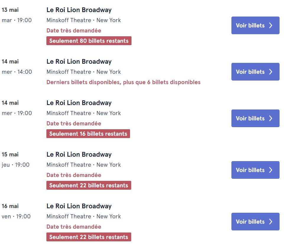 prix-billet-roi-lion-broadway-nyc