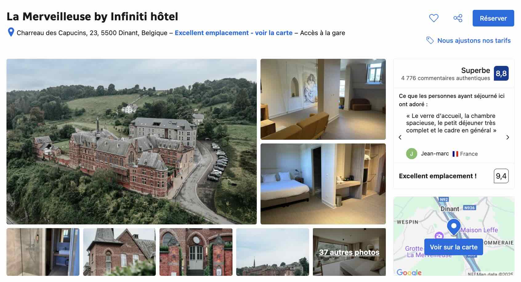 hotel-proche-dinant-batiment-historique-monastere