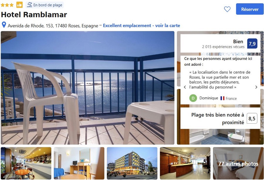 logement-Roses-balcon-vue-mer-bien-situe