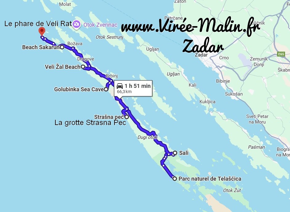 carte-visites-incontournables-ile-Dugi-Otok