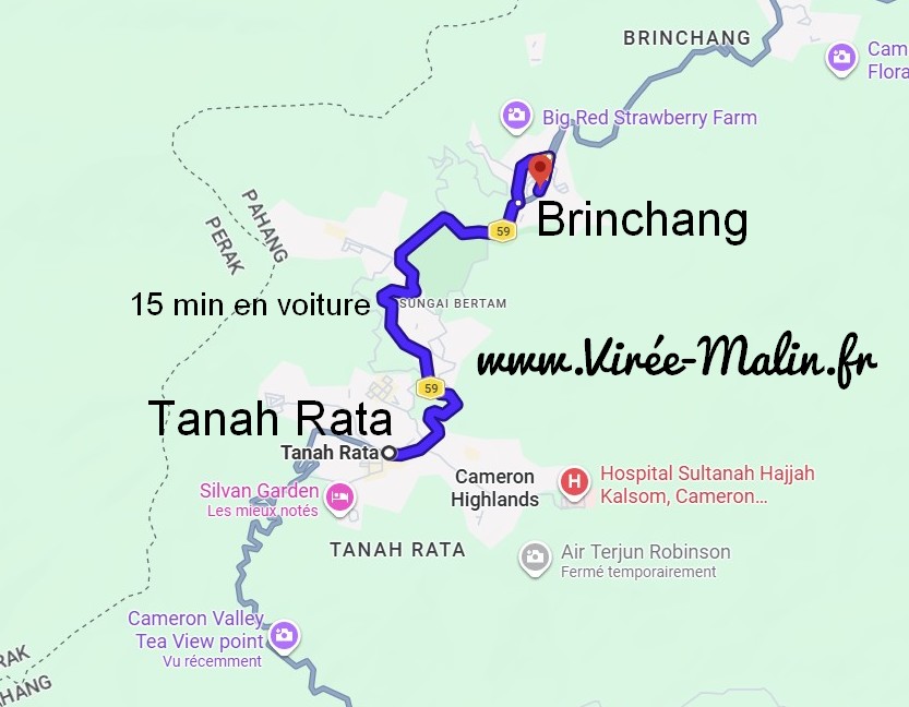 tanah-rata-ou-Brinchang-pour-loger-2-nuits
