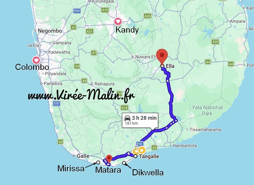 rejoindre-Matara-Tangalle-depuis-Ella