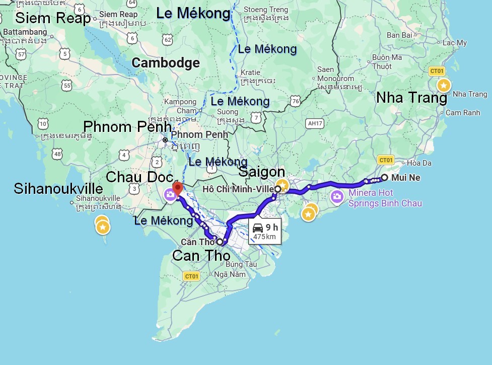 Carte-Can-Tho-Vietnam