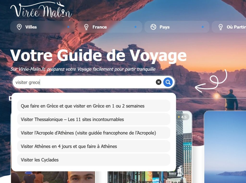 Recheche-voyage